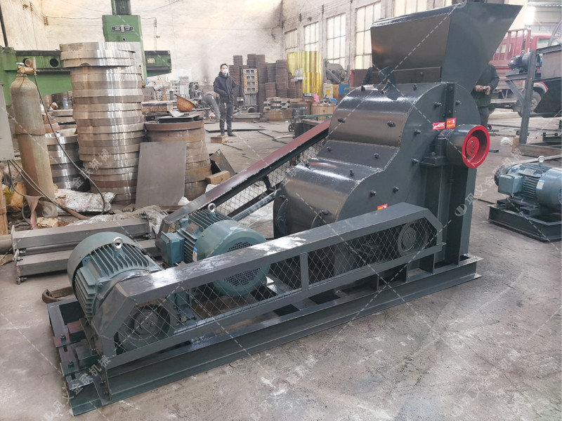 SCF600*400小型雙級粉碎機發往安徽黃山_破碎污泥