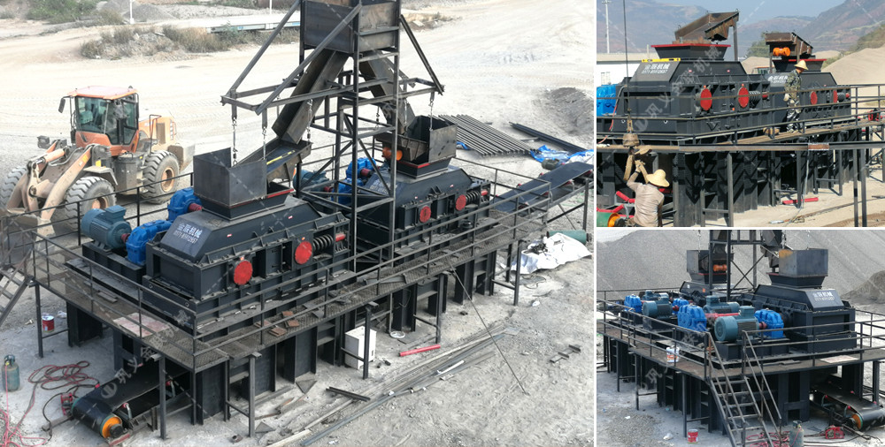 重型對輥破碎機-大型雙輥式制砂機設備價格/圖片視頻/型號結構原理 重型對輥破碎機-大型雙輥式制砂機設備價格/圖片視頻/型號結構原理