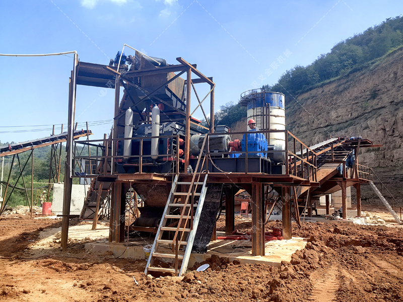 金聯(lián)機械生產的1510液壓對輥制砂機怎么樣?附現場案例 金聯(lián)機械生產的1510液壓對輥制砂機怎么樣?附現場案例